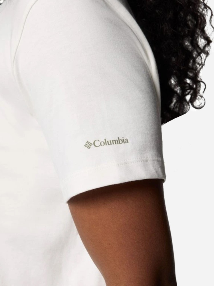 Футболка женская Columbia Boundless Beauty™ Logo SS Tee белая 2036573-126 изображение 5