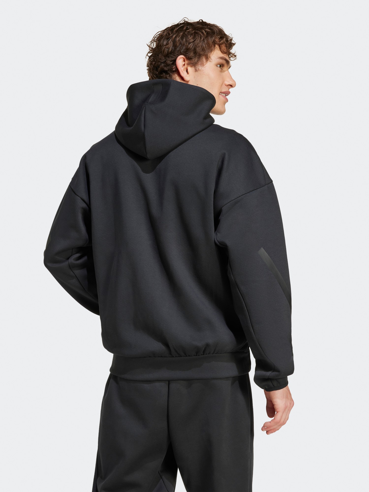 Толстовка мужская Adidas M Z.N.E. FZ черная JE7538 изображение 4