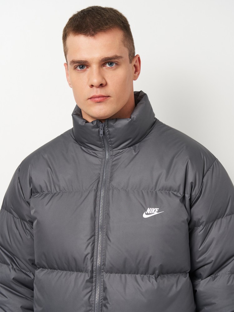 Куртка мужская Nike M SF CLUB PUFFER JACKET 550 серая IB2975-068 изображение 5