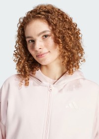 Толстовка женская Adidas W ALL SZN FZ HD розовая IY6804 изображение 5