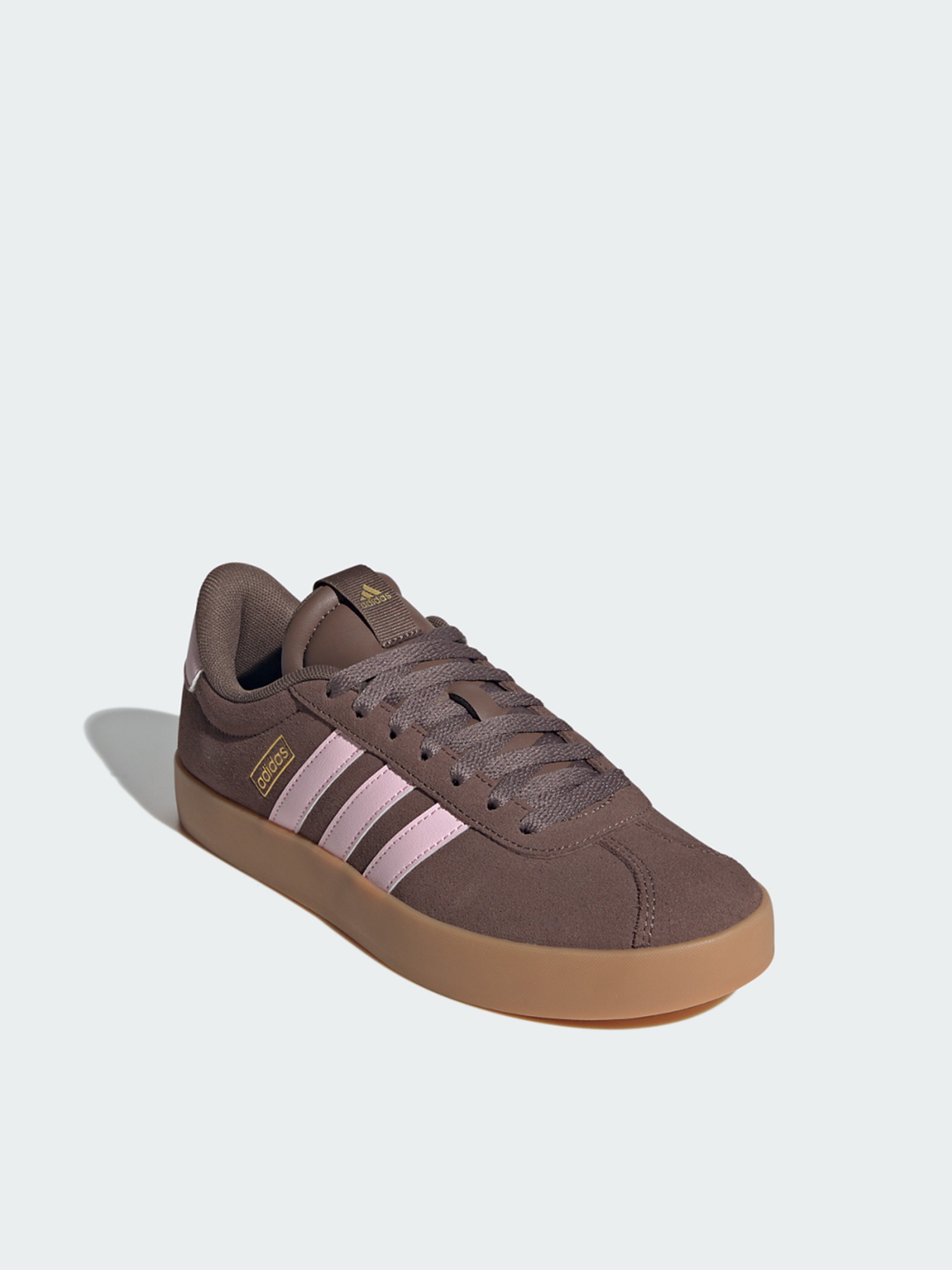 Кроссовки женские Adidas VL COURT 3.0 коричневые IH6516 изображение 3