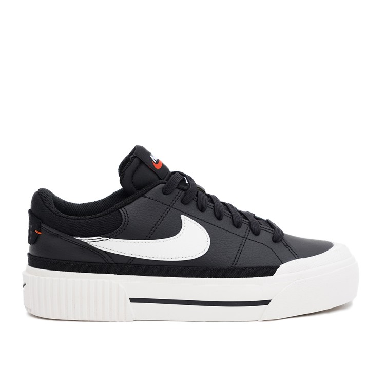 Кроссовки женские Nike WMNS NIKE COURT LEGACY LIFT черные DM7590-001 изображение 1