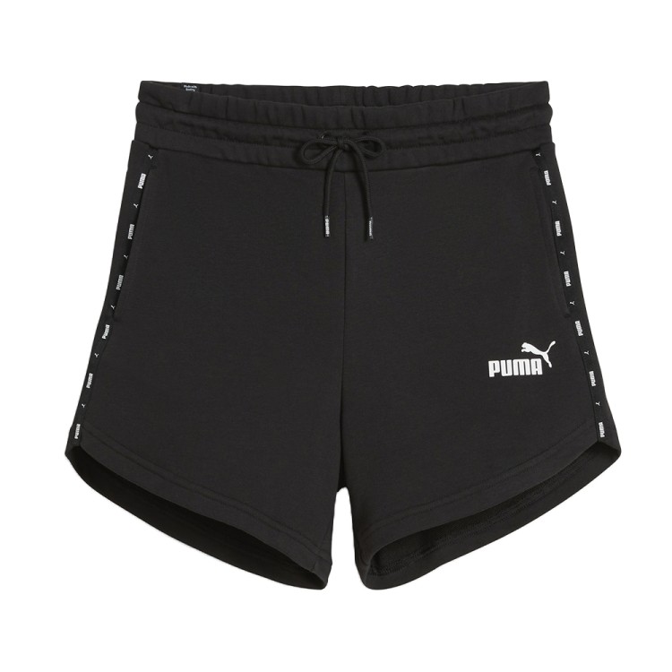 Шорты женские Puma ESS 5'' TAPE Shorts черные 67792401 изображение 1