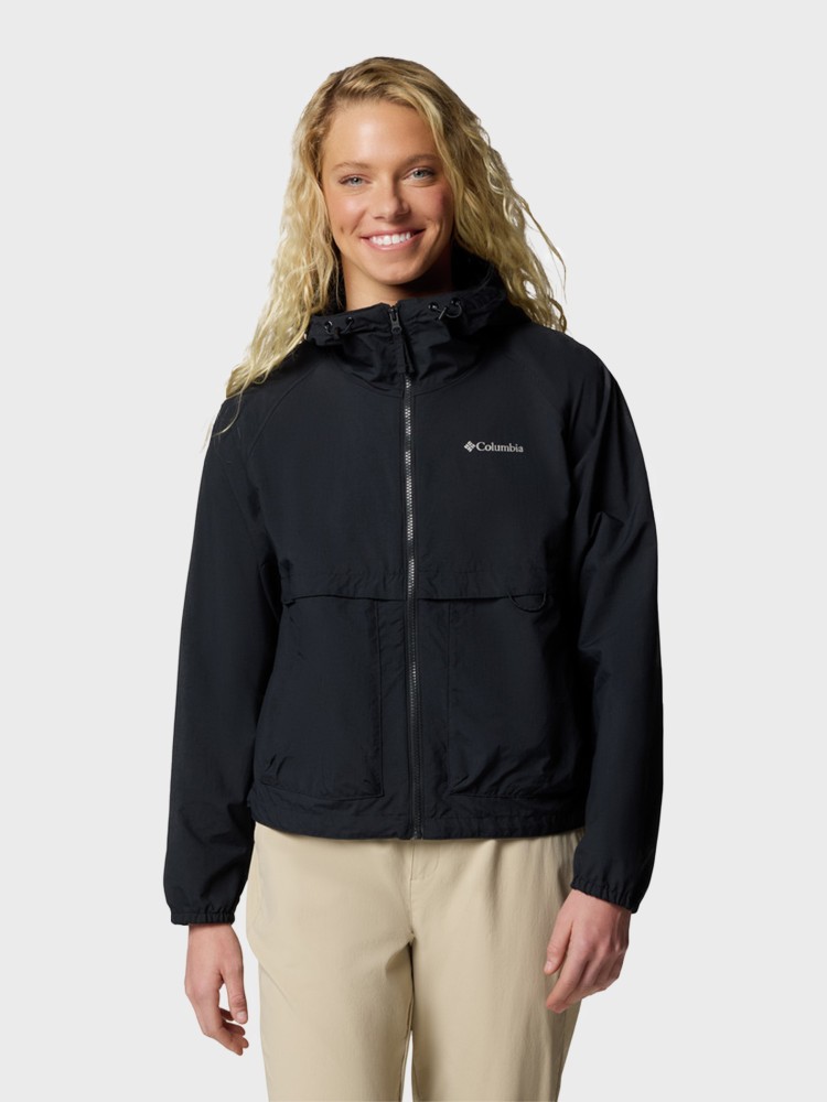 Ветровка женская Columbia Spire Valley™ Windbreaker черная 2116511-010 изображение 2