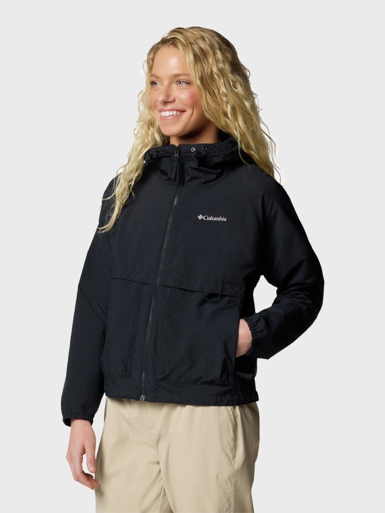 Ветровка женская Columbia Spire Valley™ Windbreaker черная 2116511-010 изображение 3