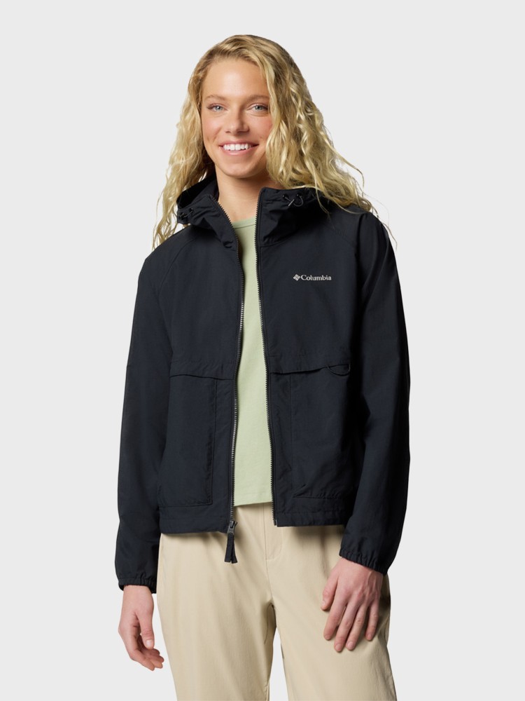 Ветровка женская Columbia Spire Valley™ Windbreaker черная 2116511-010 изображение 8