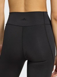 Леггинсы женские Adidas All Me Ess 1/1 черные JW7661 изображение 7