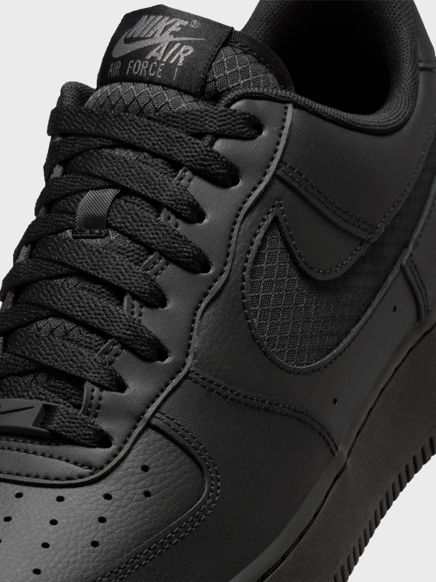 Кроссовки мужские Nike NIKE AIR FORCE 1 '07 LV8 JD черные IH4452-001 изображение 5