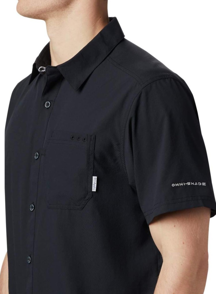 Рубашка мужская Columbia SLACK TIDE™ CAMP SHIRT черная 1577051-010 изображение 2