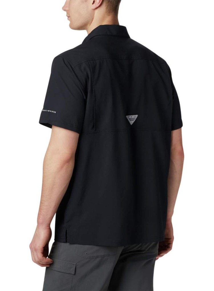 Рубашка мужская Columbia SLACK TIDE™ CAMP SHIRT черная 1577051-010 изображение 4