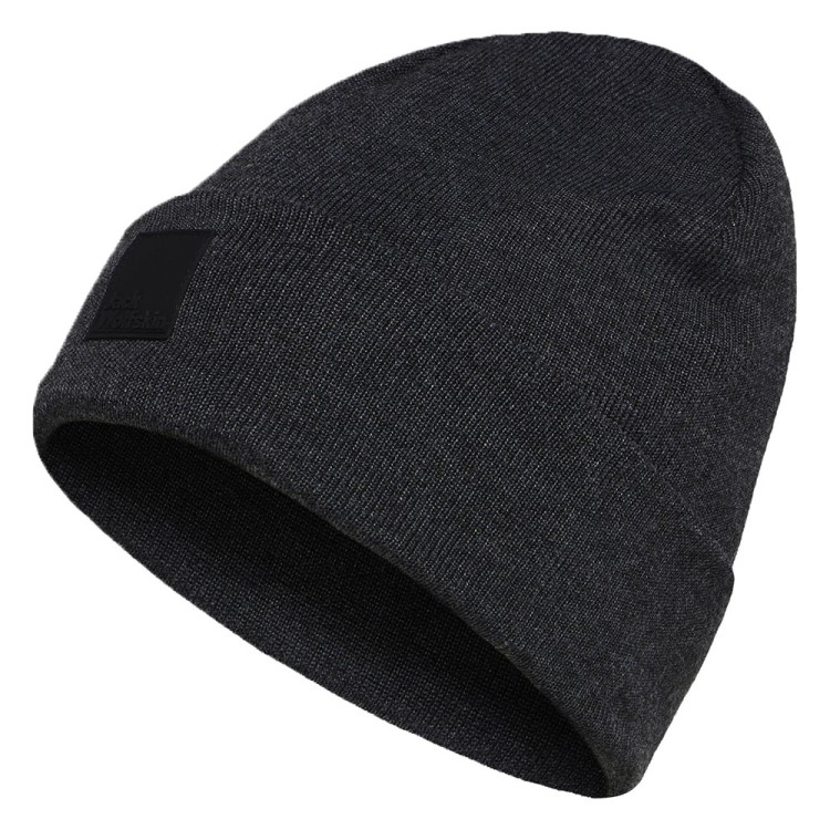 Шапка Jack Wolfskin ARCADEN BEANIE темно-серая A60104-6350 изображение 1
