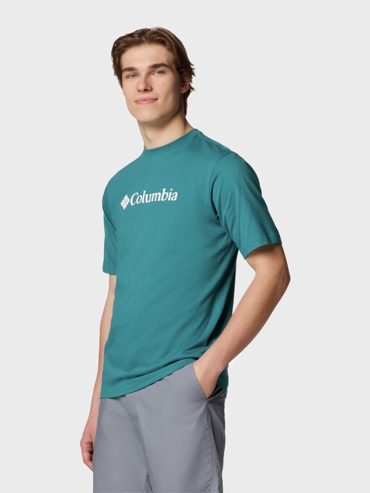 Футболка мужская Columbia CSC Basic Logo™ Short Sleeve бирюзовая 1680051-364 изображение 2