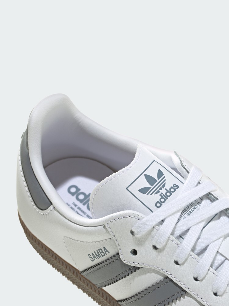 Кроссовки женские Adidas SAMBA OG J белые JQ2844 изображение 6