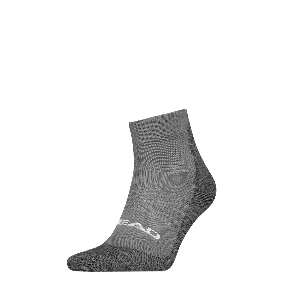 Носки HEAD HIKING COOL QUARTER 1P темно-серые 701229028002