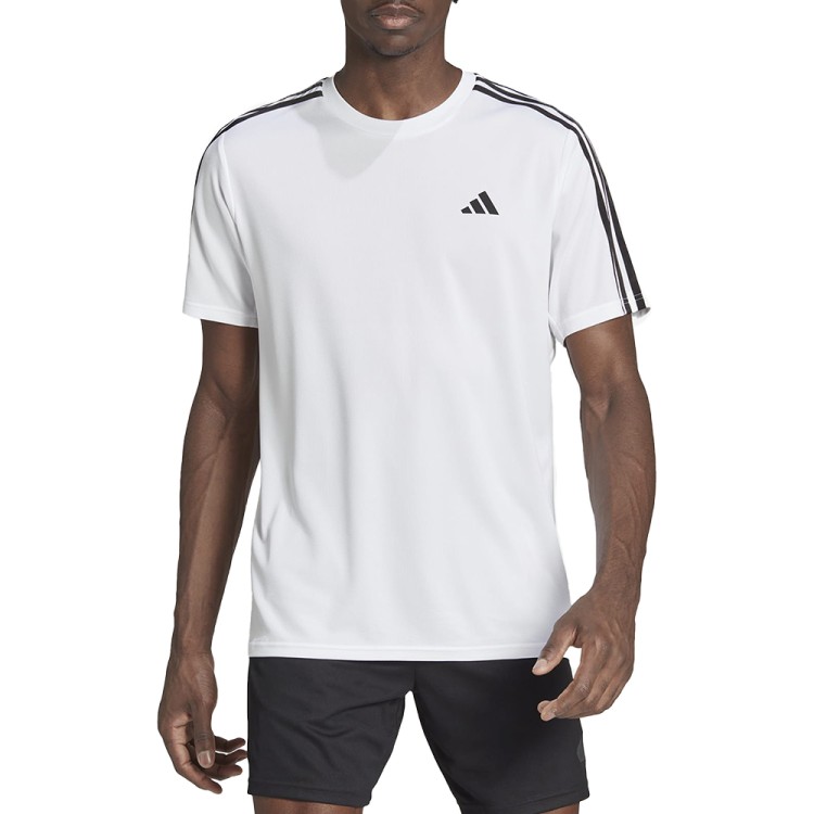 Футболка мужская Adidas TR-ES BASE 3S T белая IB8151 изображение 1