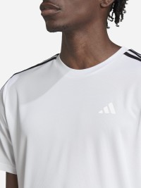 Футболка мужская Adidas TR-ES BASE 3S T белая IB8151 изображение 4