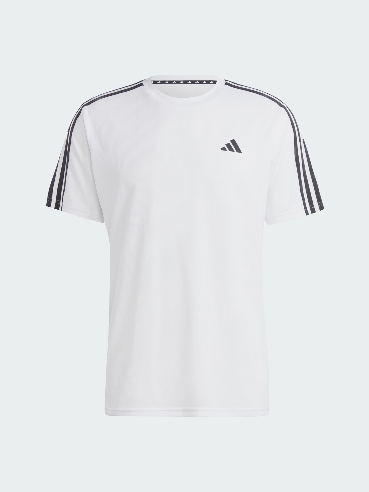 Футболка мужская Adidas TR-ES BASE 3S T белая IB8151 изображение 6