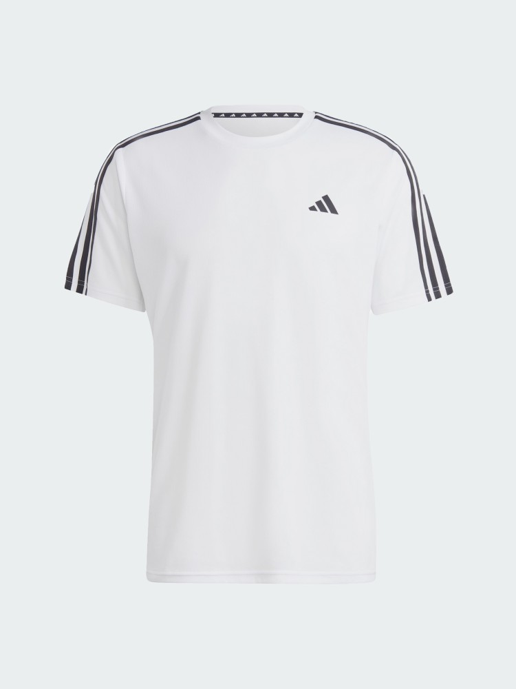 Футболка мужская Adidas TR-ES BASE 3S T белая IB8151 изображение 6