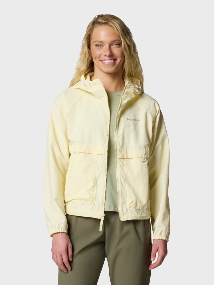 Ветровка женская Columbia Spire Valley™ Windbreaker желтая 2116511-758 изображение 8