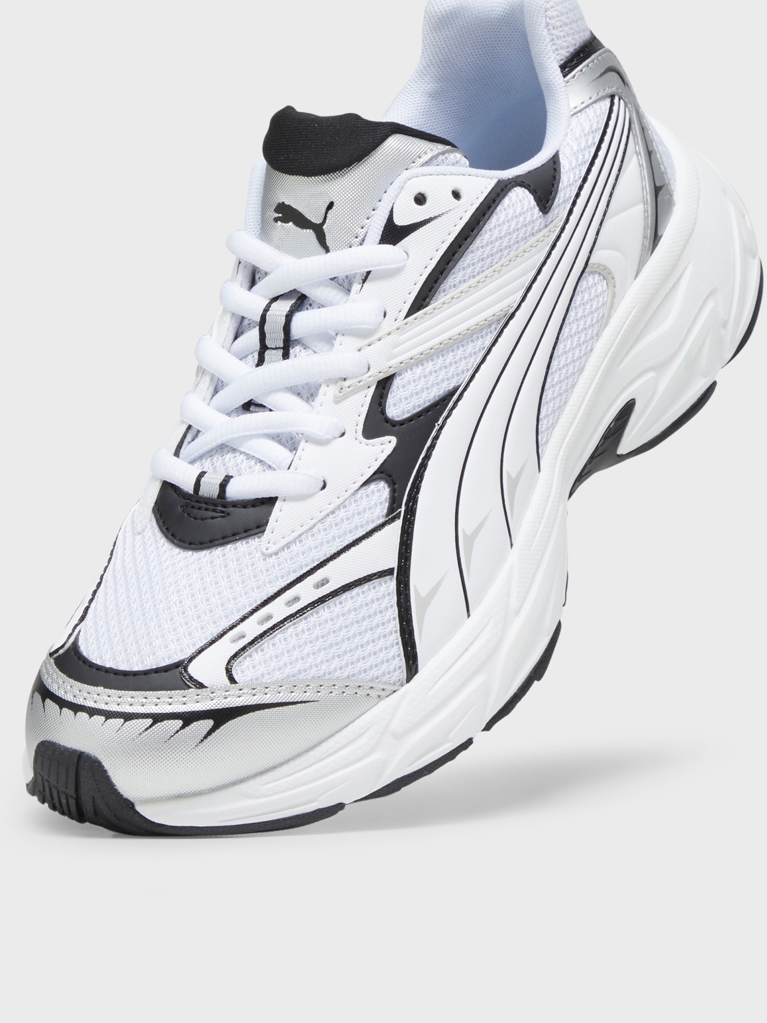 Кроссовки мужские Puma Morphic Base белые 39298202 изображение 6