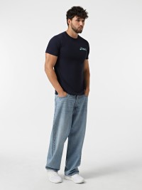 Футболка мужская Asics ASICS CHEST LOGO SS TEE темно-синяя 2031E659-404 изображение 6