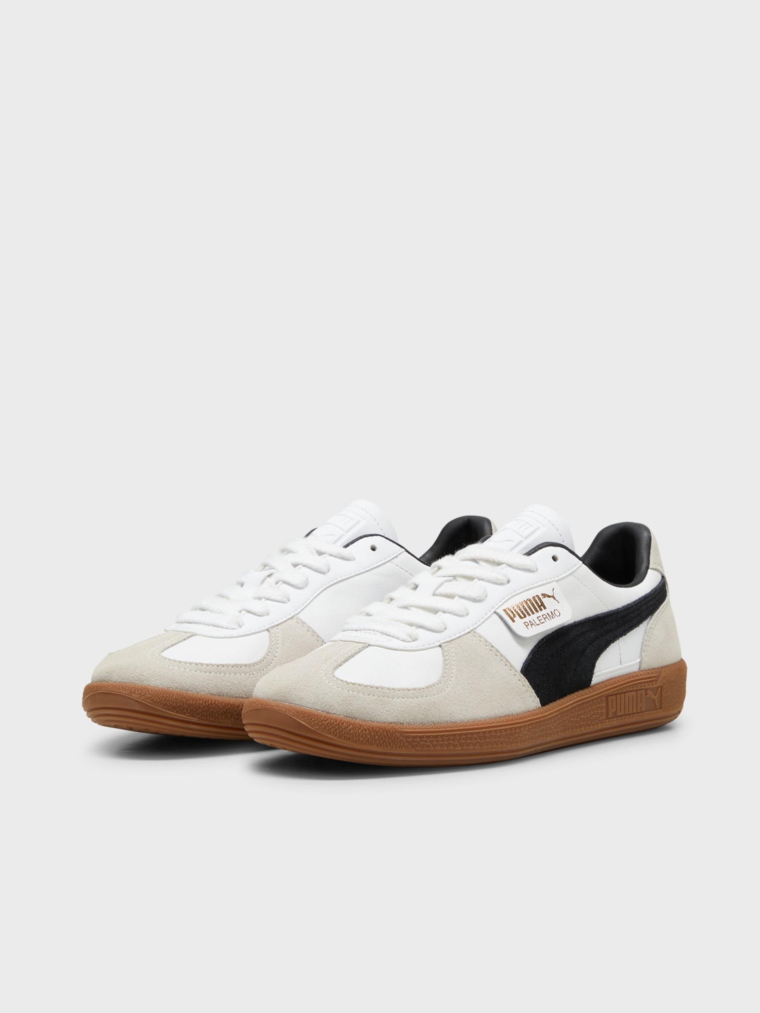Кроссовки  Puma Palermo Lth белые 39646401 изображение 4