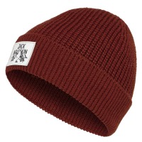 Шапка Jack Wolfskin BADGE BEANIE оранжевая A61610-J0126 изображение 1