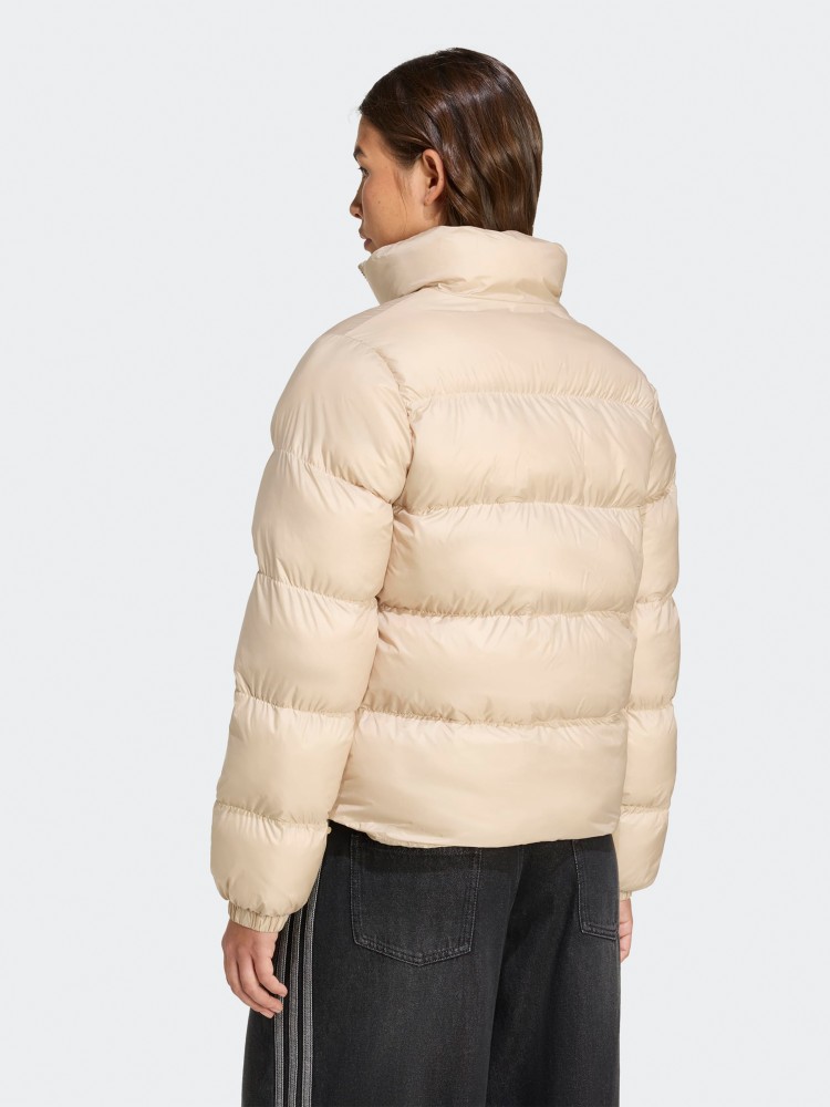 Куртка женская Adidas SHORT PUFFER бежевая JX2947 изображение 3
