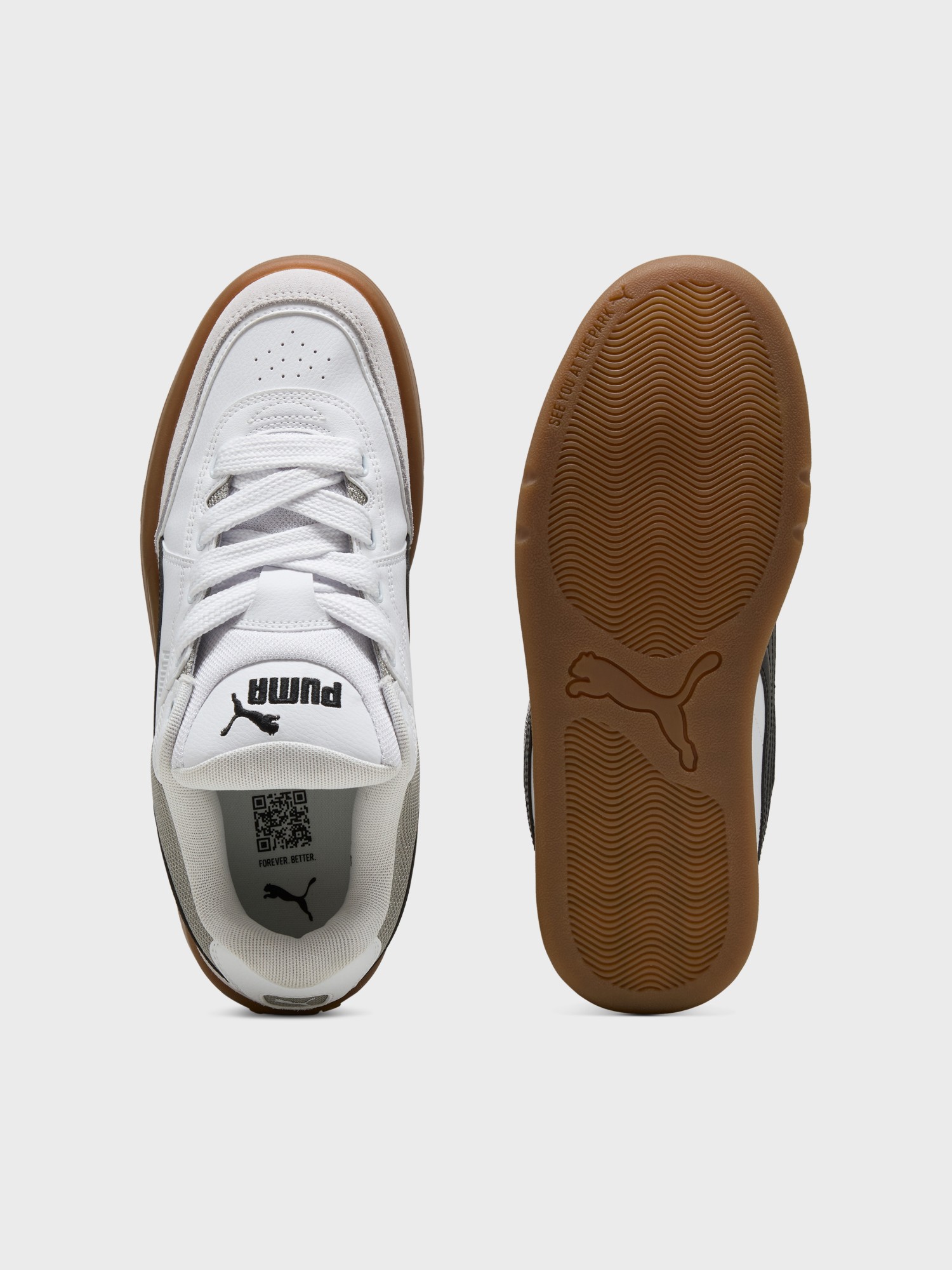 Кроссовки мужские Puma Park Lifestyle SK8 белые 40049701 изображение 7