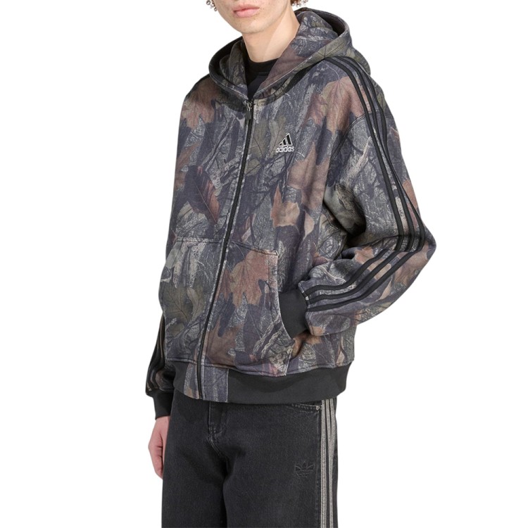 Толстовка мужская Adidas CAMO FZ хаки JY2775 изображение 1