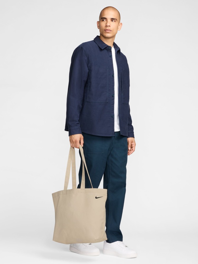 Сумка  Nike NK HERITAGE TOTE 2.0 бежевая FZ1320-120 изображение 5
