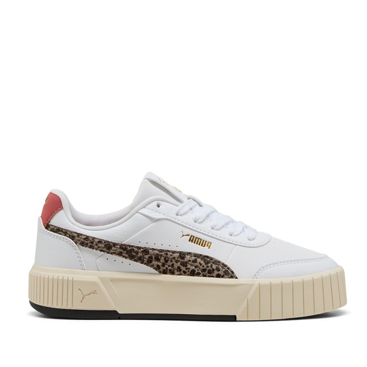 Кроссовки женские Puma Carina Mia Animal Flair белые 40351501 изображение 1