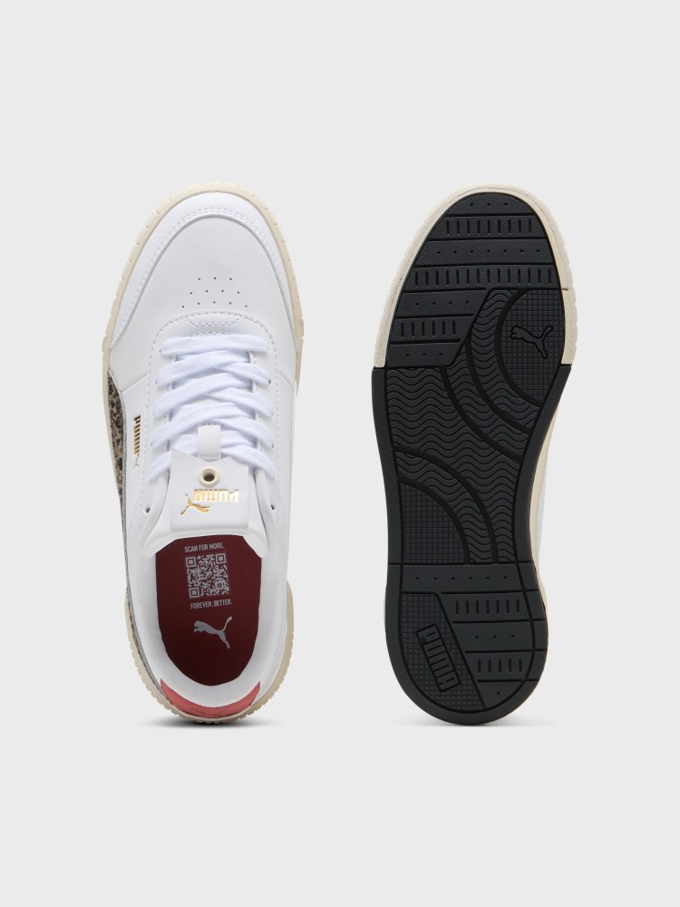 Кроссовки женские Puma Carina Mia Animal Flair белые 40351501 изображение 7