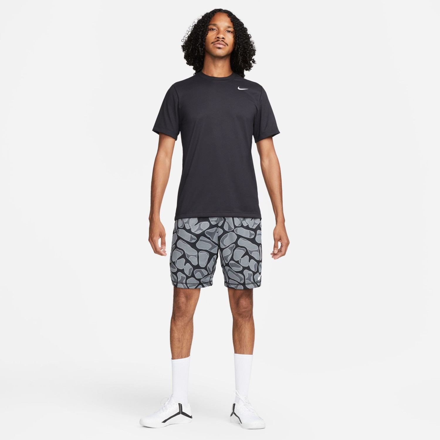 Футболка мужская Nike M NK DF TEE RLGD RESET черная DX0989-010 изображение 5