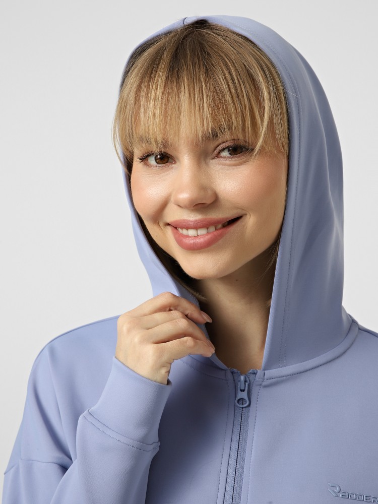 Толстовка женская Radder Quanta фиолетовая 922601-510 изображение 5