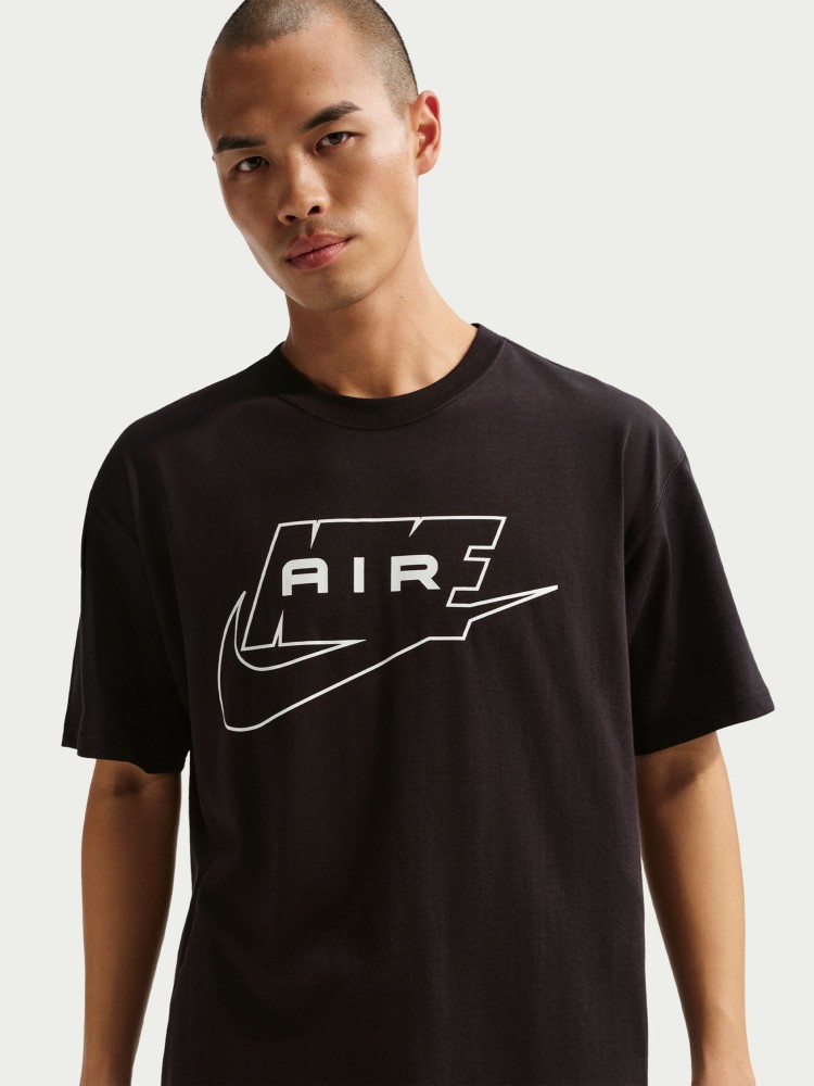 Футболка мужская Nike U NSW TEE LSE NIKE AIR черная IH1359-010 изображение 3