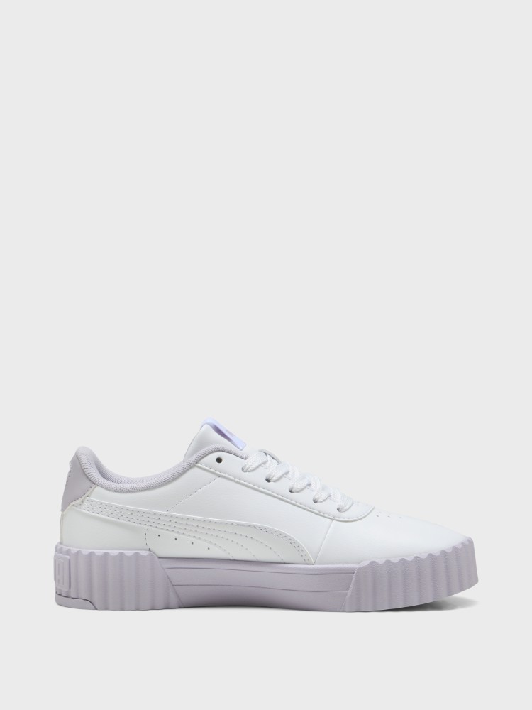 Кроссовки детские Puma Carina 3.0 Cutie Jr белые 40091604 изображение 2