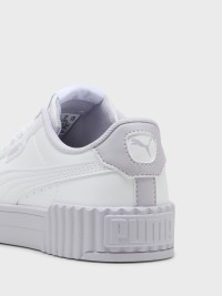 Кроссовки детские Puma Carina 3.0 Cutie Jr белые 40091604 изображение 6