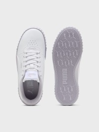 Кроссовки детские Puma Carina 3.0 Cutie Jr белые 40091604 изображение 7