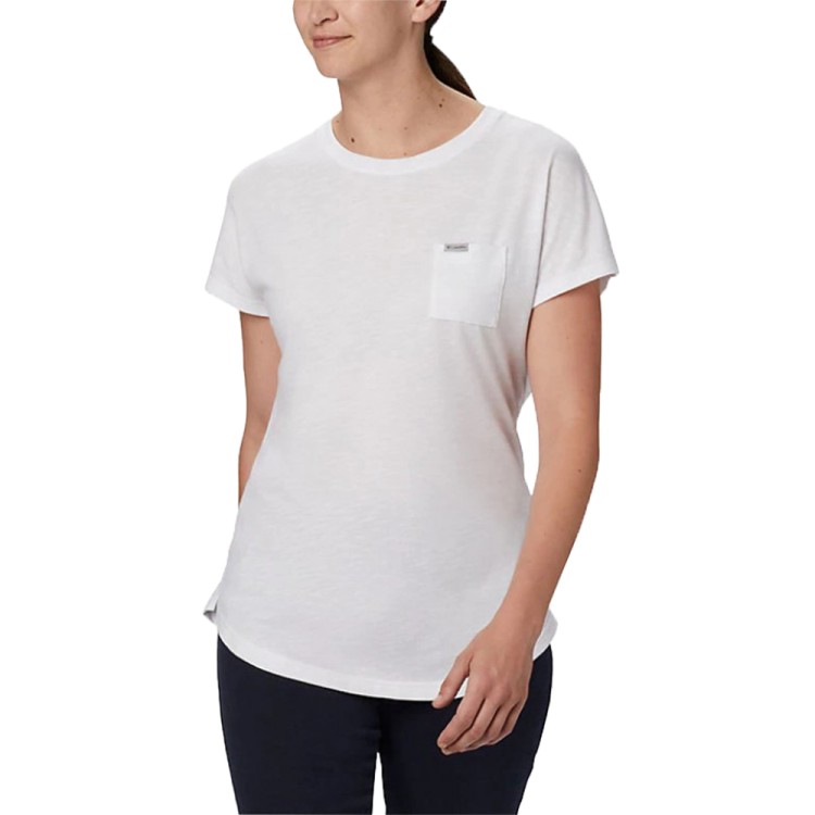 Футболка женская Columbia CADES CAPE™ TEE белая 1888111-100 изображение 1