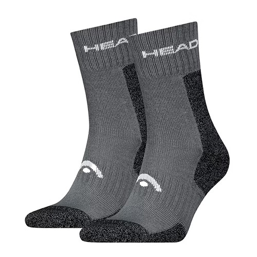 Носки мужские HEAD ELEMENTS HIKING CREW 2P серые 701229013002 изображение 1