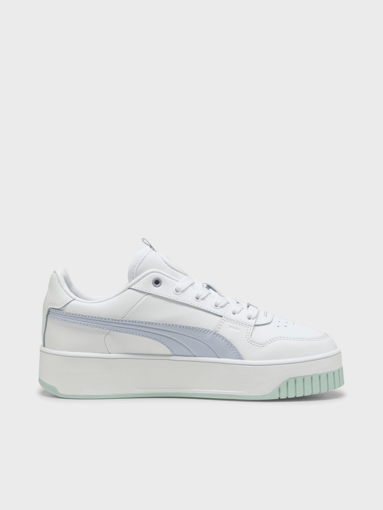Кроссовки женские Puma Carina Street Lux белые 39748707 изображение 2