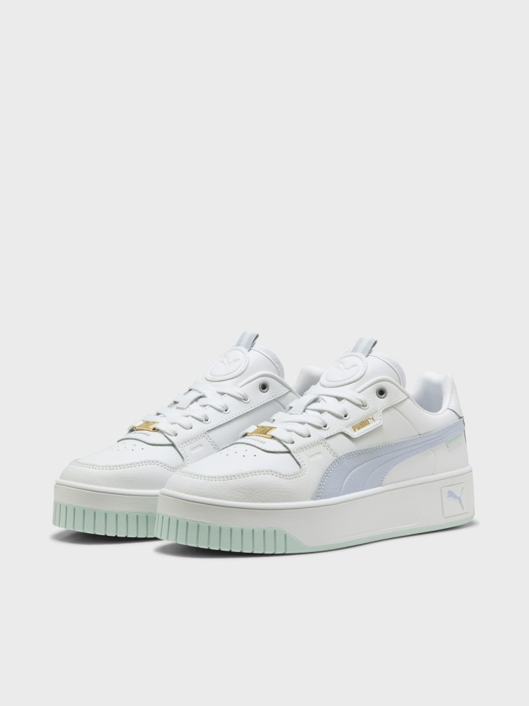 Кроссовки женские Puma Carina Street Lux белые 39748707 изображение 3