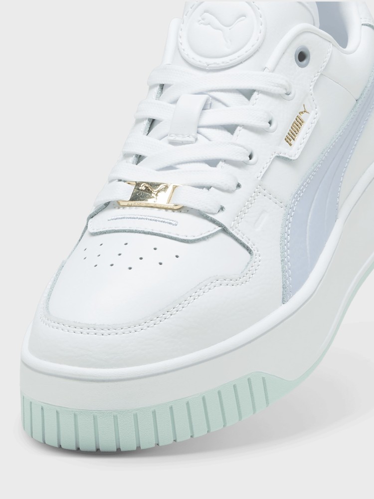 Кроссовки женские Puma Carina Street Lux белые 39748707 изображение 4