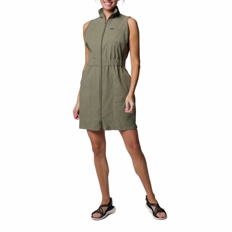 Платье женское Columbia Leslie Falls™ Dress II хаки 2119321-397