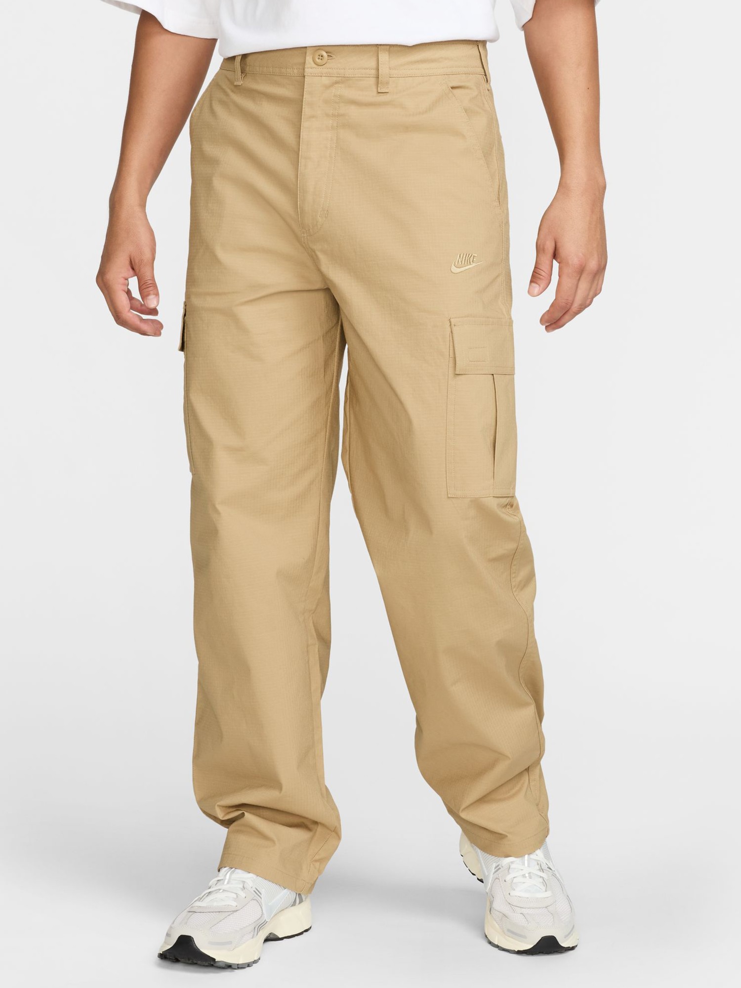 Брюки мужские Nike M NK CLUB CARGO PANT бежевые FZ5765-297 изображение 2