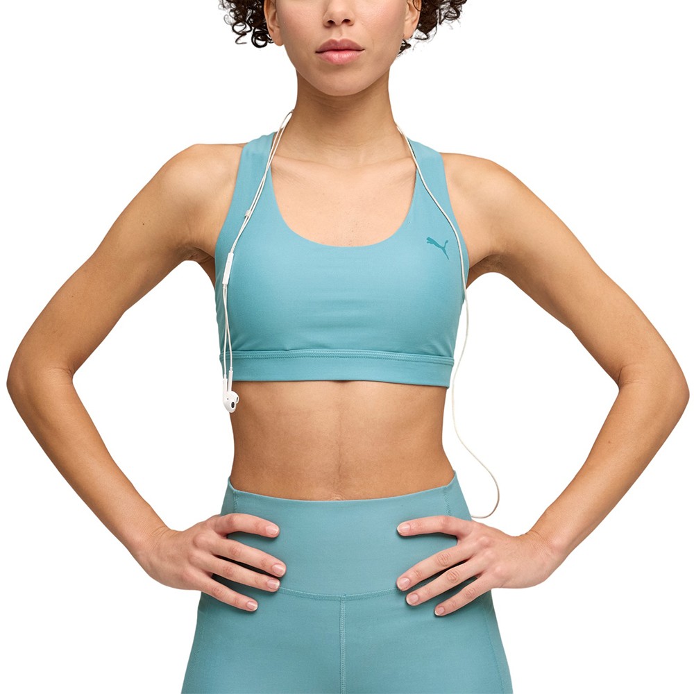 Бра женский Puma CLOUDSPUN BRA - MID бирюзовый 52746246