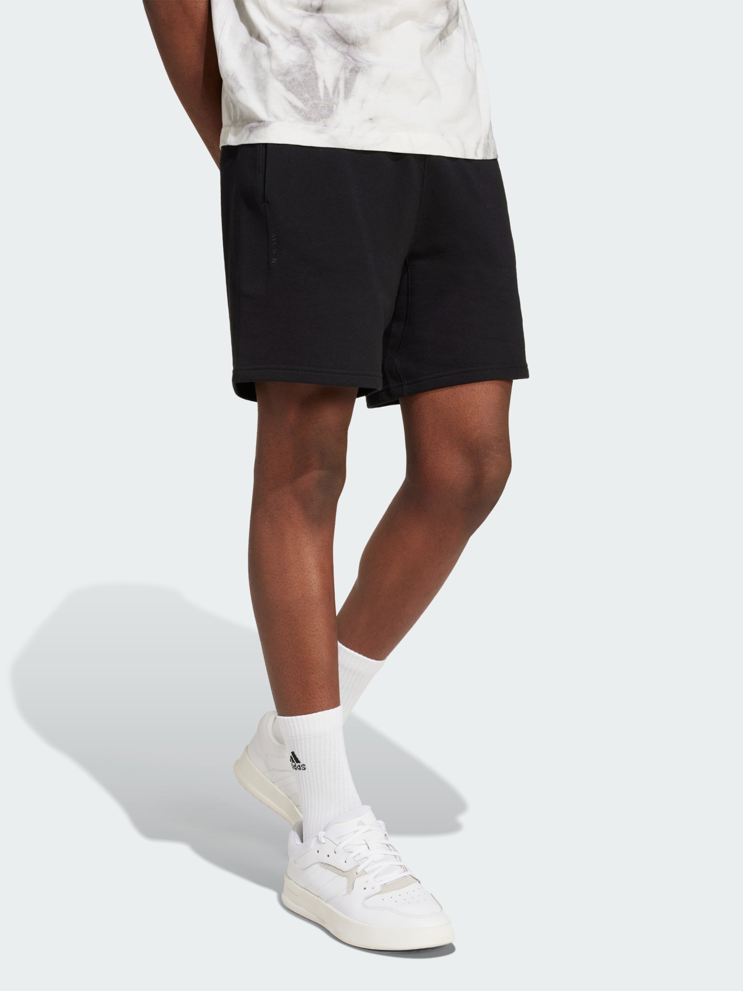 Шорты мужские Adidas M A SZN FT SHO черные IX1247 изображение 4
