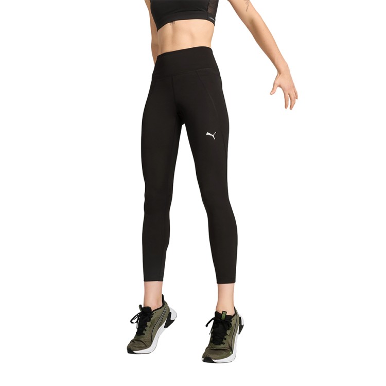 Леггинсы женские Puma W TAD ESSENTIAL TIGHT - HW FL черные 52590001 изображение 1