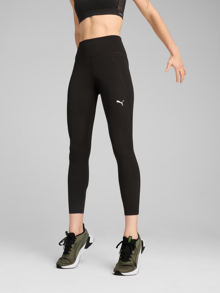 Леггинсы женские Puma W TAD ESSENTIAL TIGHT - HW FL черные 52590001 изображение 2